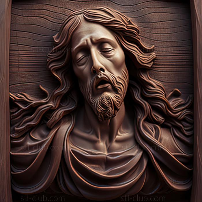 3D model st jesus (STL)